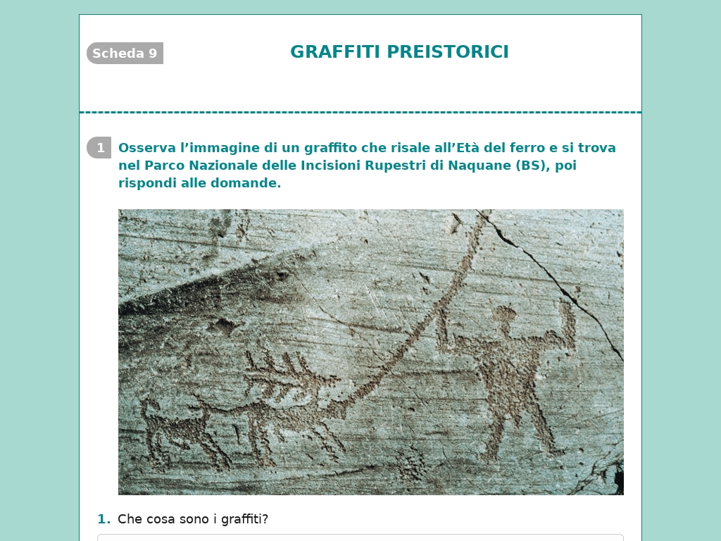 Graffiti preistorici