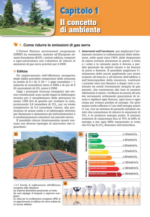 Come ridurre le emissioni di gas serra - Protezione ambientale: agenzie dell’ambiente - Indice ESI (Environmental Sustainability Index) - Rapporto UNEP 2012: la governance ambientale oggi