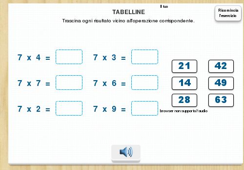Tabelline - 6
