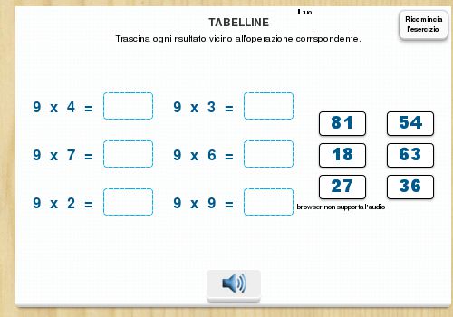 Tabelline - 8